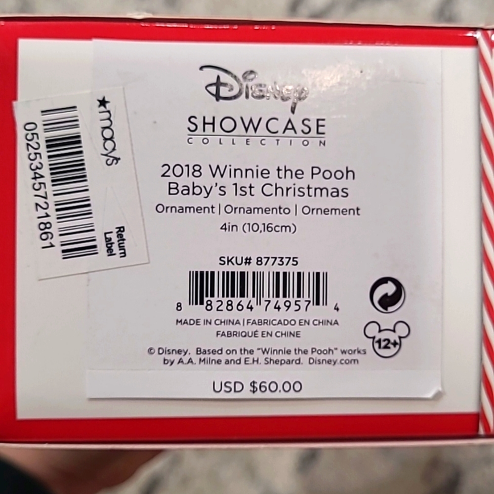 Winnie the Pooh Ornament - Picture 3 of 3